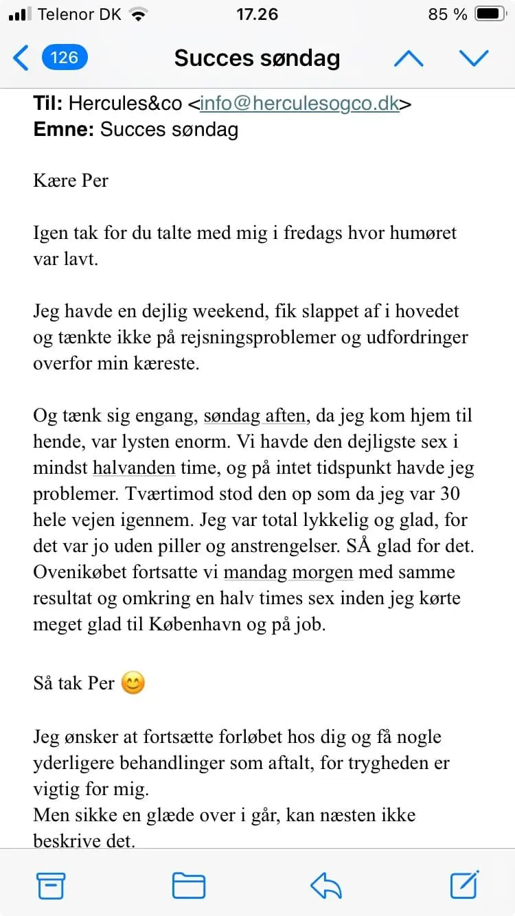 Udtalelse fra klient - Hercules og Co